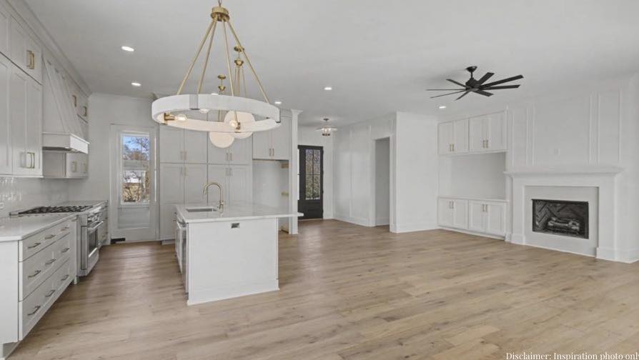 Finished room transformation by AVS Flooring